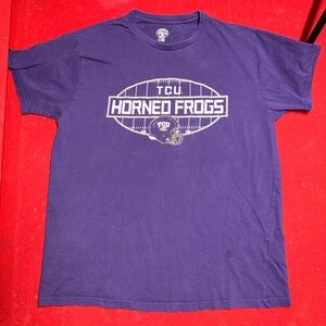 Rivalry Threads Purple Graphic Crewneck Tee